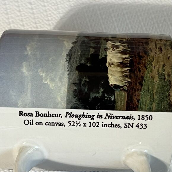 Ringling Museum of Art Ploughing in Nervais Painting Ceramic Mug 16oz - Picture 4 of 10